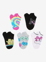 Care Bears Retro No-Show Socks 5 Pair