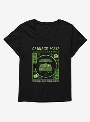 Avatar: The Last Airbender Cabbage Man Cabbages Girls T-Shirt Plus