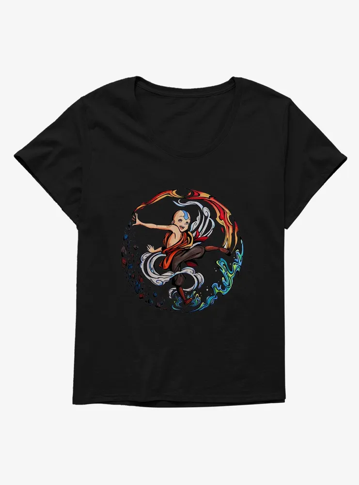 Avatar: The Last Airbender Allbender Girls T-Shirt Plus