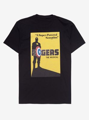 Marvel Hawkeye Rogers: The Musical T-Shirt