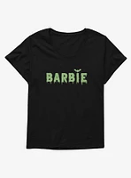 Barbie Haloween Drip Bat Logo Girls T-Shirt Plus