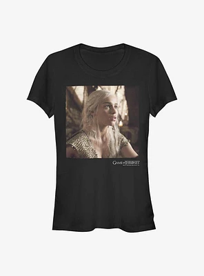 Game Of Thrones Daenerys Looking Up Girls T-Shirt