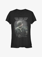 Game Of Thrones Arya Stick The Pointy End Girls T-Shirt