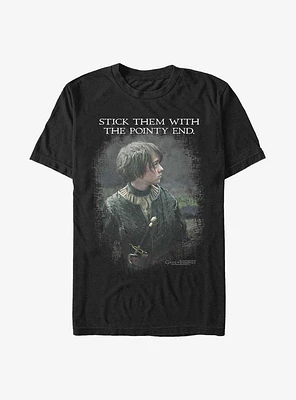 Game Of Thrones Arya Stick The Pointy End T-Shirt