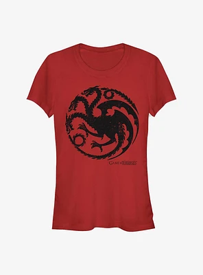 Game Of Thrones Targaryen Dragon Girls T-Shirt