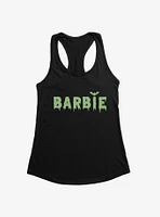 Barbie Haloween Drip Bat Logo Girls Tank