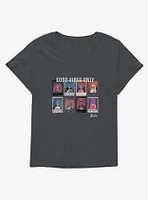 Barbie Haloween Good Vibes Only Girls T-Shirt Plus