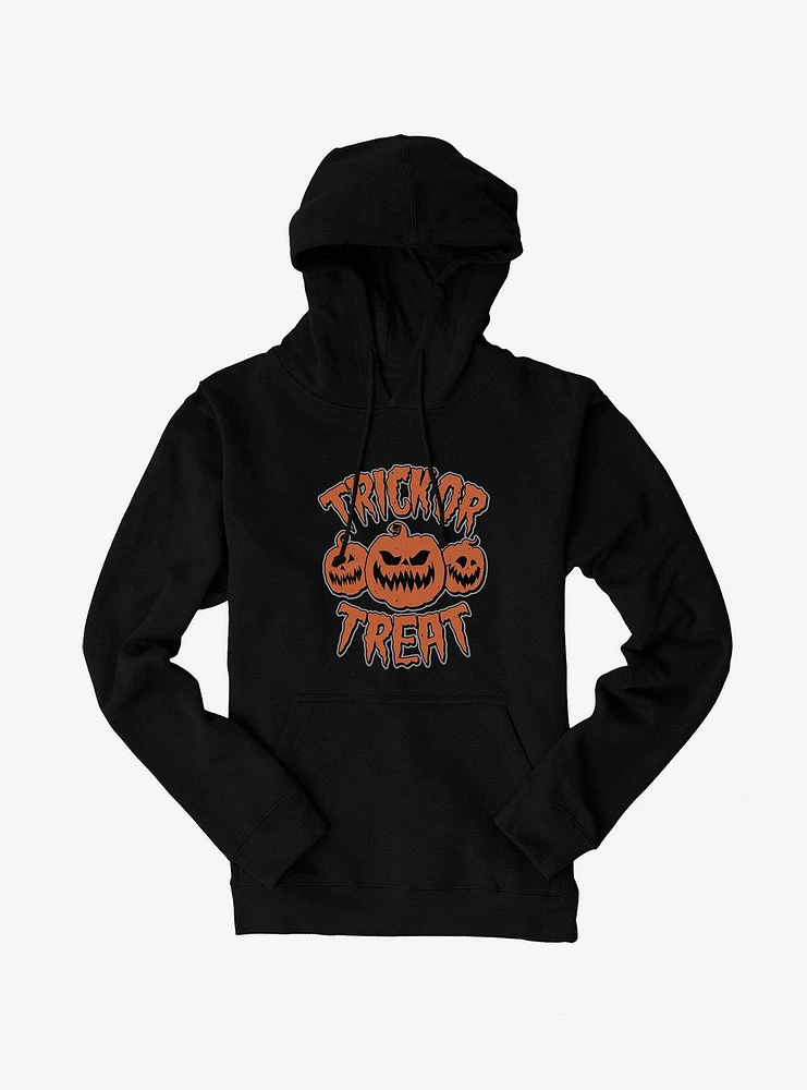 Trick Or Treat Jack O Lanterns Hoodie