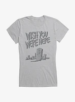 Wish You Were Here Tombstone Girls T-Shirt
