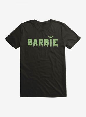 Barbie Halloween Drip Bat Logo T-Shirt