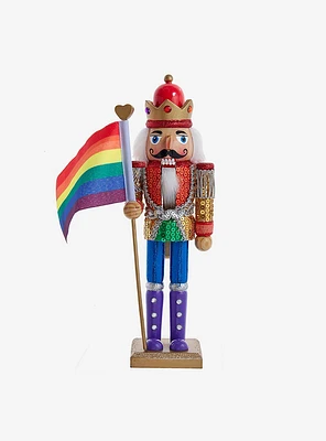 12 Inch Wooden Pride Nutcracker