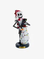 Disney The Nightmare Before Christmas Jack Skellington With Snowman Nutcracker