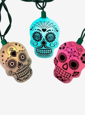 Light Color Changing Sugar Skull Light Set