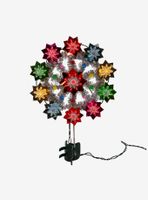 Light Multicolor Retro Reflector Tree Topper