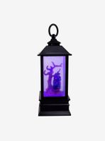 Light Purple Led Halloween Witch Water Lantern
