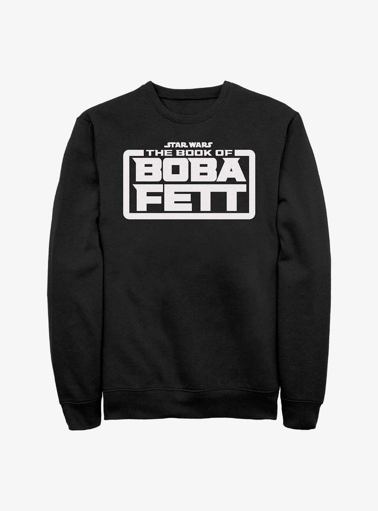 Star Wars The Book Of Boba Fett Basic Logo Sweatshirt