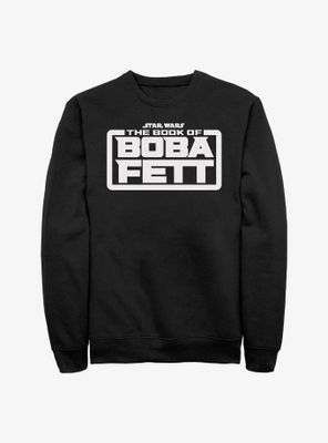 Star Wars The Book Of Boba Fett Basic Logo Sweatshirt