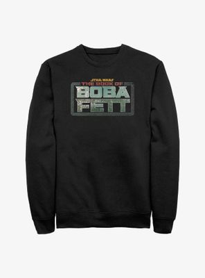 Star Wars The Book Of Boba Fett Main Logo Colors Sweatshirt