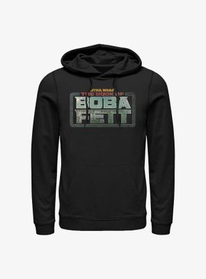 Star Wars The Book Of Boba Fett Main Logo Colors Hoodie