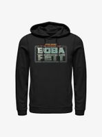 Star Wars The Book Of Boba Fett Main Logo Colors Hoodie