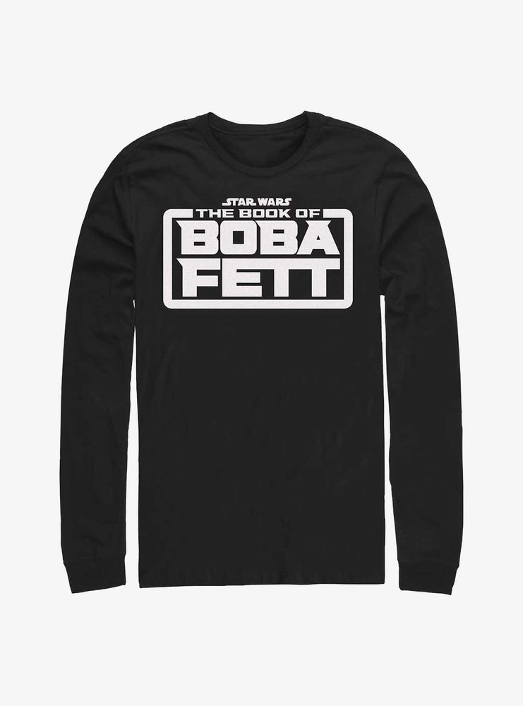 Star Wars The Book Of Boba Fett Basic Logo Long-Sleeve T-Shirt