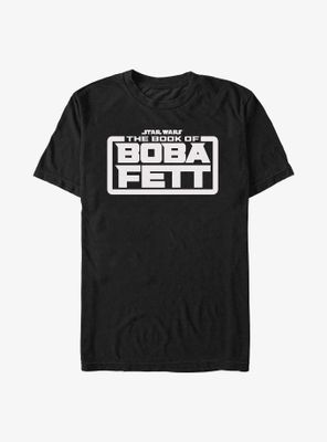 Star Wars The Book Of Boba Fett Basic Logo T-Shirt