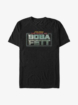 Star Wars The Book Of Boba Fett Main Logo Colors T-Shirt