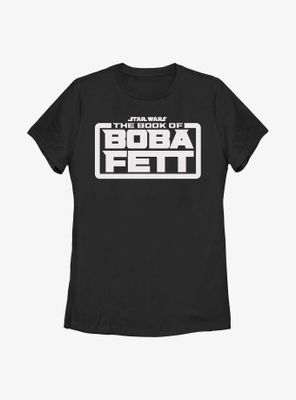 Star Wars The Book Of Boba Fett Basic Logo Womens T-Shirt