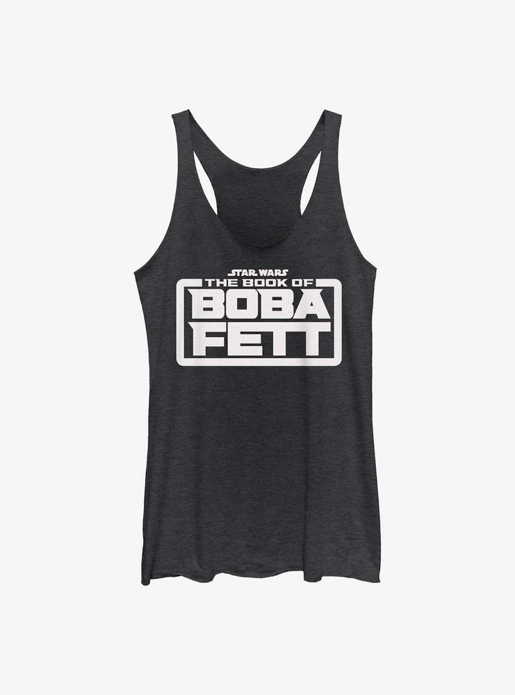 Star Wars The Book Of Boba Fett Basic Logo Womens Tank Top