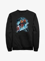Marvel What If?? Captain Carter & Black Widow Team Up Sweatshirt