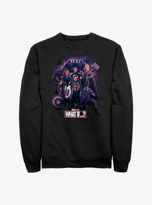 Marvel What If?? Guardians Of The Multiverse Group Sweatshirt