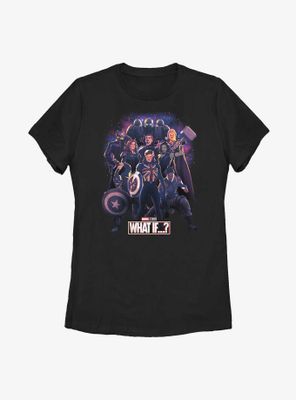 Marvel What If?? Guardins Of The Multiverse Group Womens T-Shirt