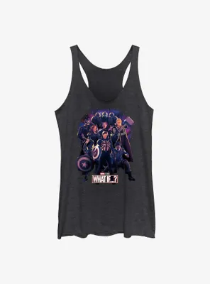 Marvel What If?? Guardians Of The Multiverse Group Womens Tank Top