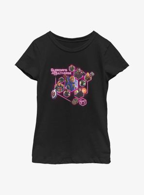 Marvel What If?? Guardians Of The Multiverse Pods Youth Girls T-Shirt