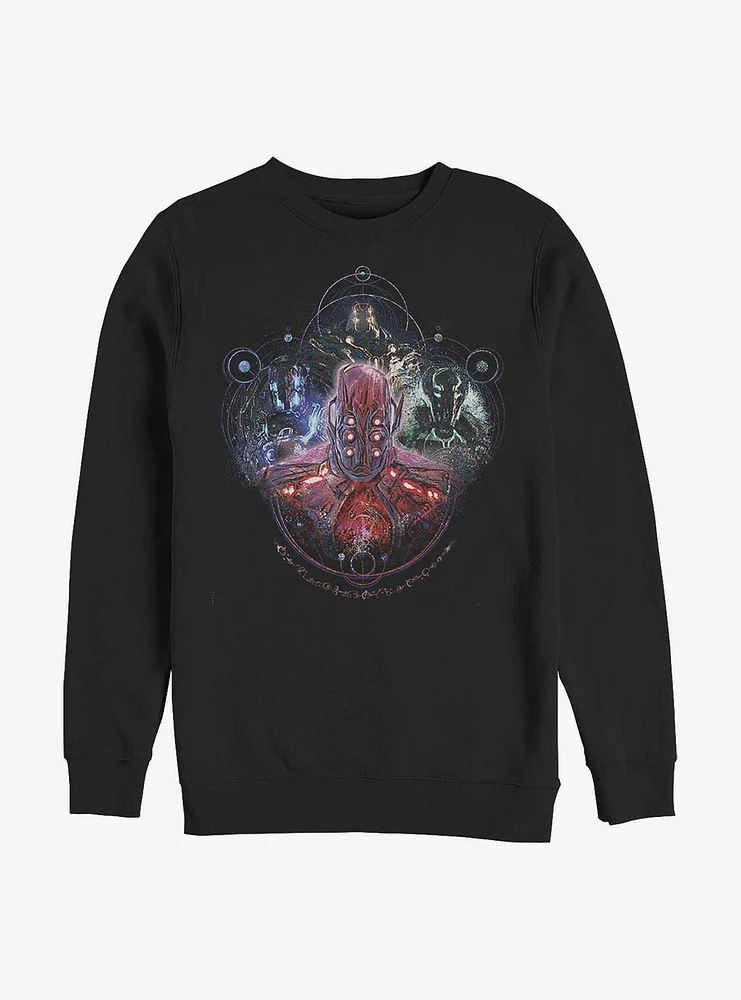 Marvel Eternals Celestials Four Crew Sweatshirt