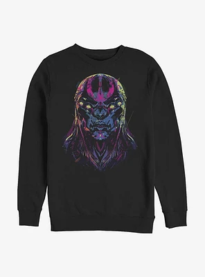 Marvel Eternals Kro Devious Face Crew Sweatshirt