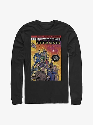 Marvel Eternals Comic Cover Long-Sleeve T-Shirt
