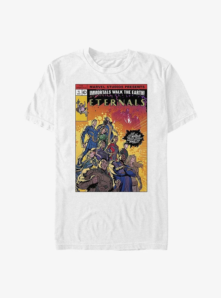 Marvel Eternals Halftone Cover T-Shirt