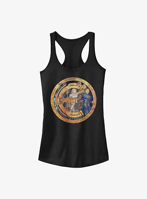 Marvel Eternals Badge Group Shot Girls Tank