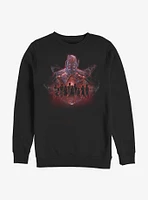 Marvel Eternals Red Crew Sweatshirt