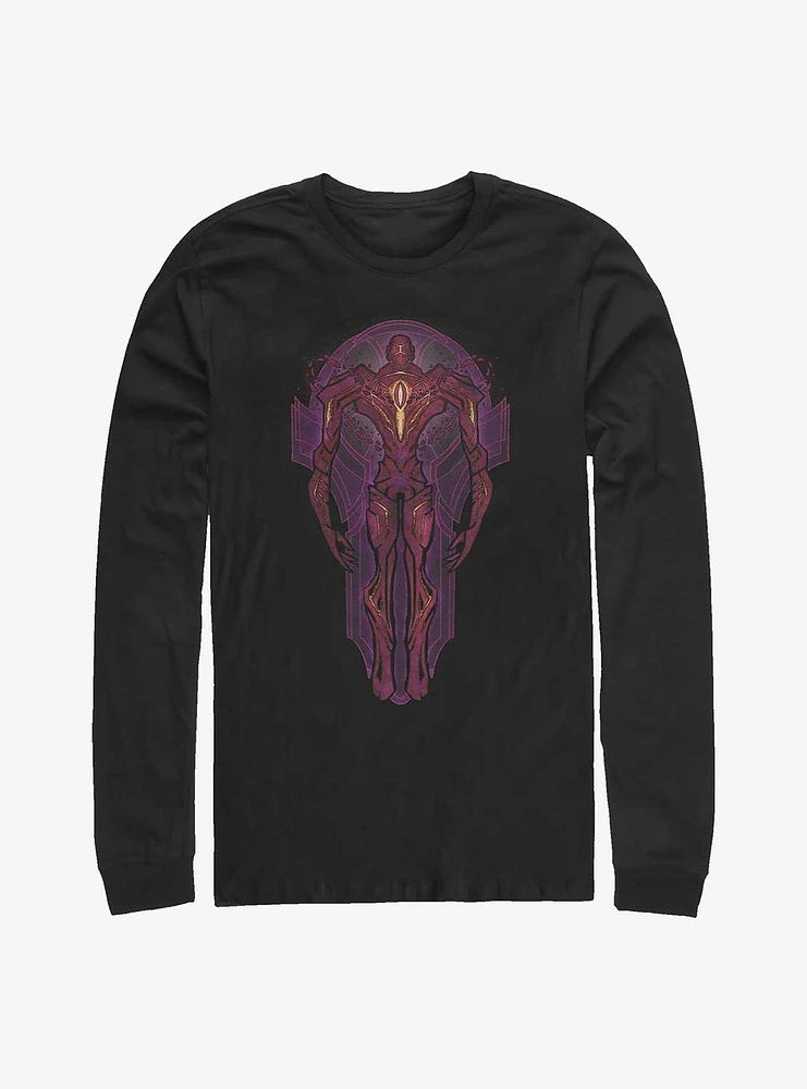 Marvel Eternals Stained Glass Long-Sleeve T-Shirt