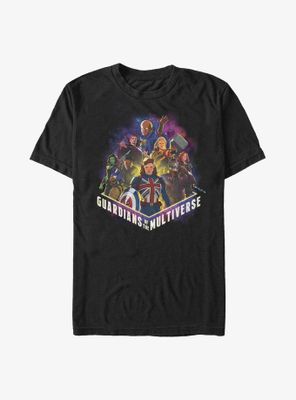 Marvel What If?? Guardians Of The Multiverse Team Up T-Shirt