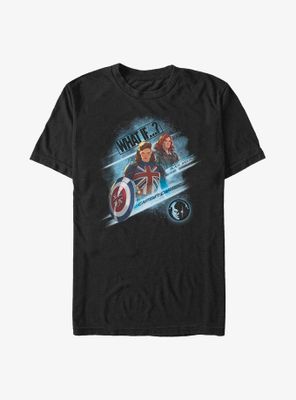 Marvel What If?? Captain Carter & Black Widow Team Up T-Shirt