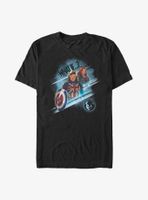 Marvel What If?? Captain Carter & Black Widow Team Up T-Shirt