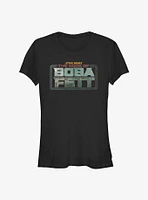 Star Wars The Book of Boba Fett Main Logo Girls T-Shirt