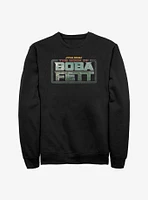 Star Wars The Book of Boba Fett Main Logo Sweatshirt