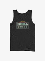 Star Wars The Book of Boba Fett Main Logo Tank Top