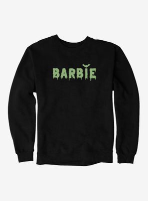 Barbie Halloween Drip Bat Logo Sweatshirt