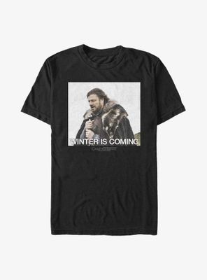 Game Of Thrones Winter Is Coming Ned Stark T-Shirt
