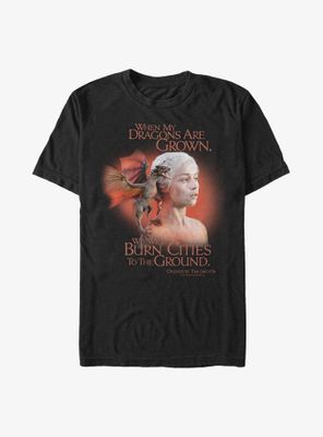 Game Of Thrones Daenerys Burn Cities To The Ground T-Shirt